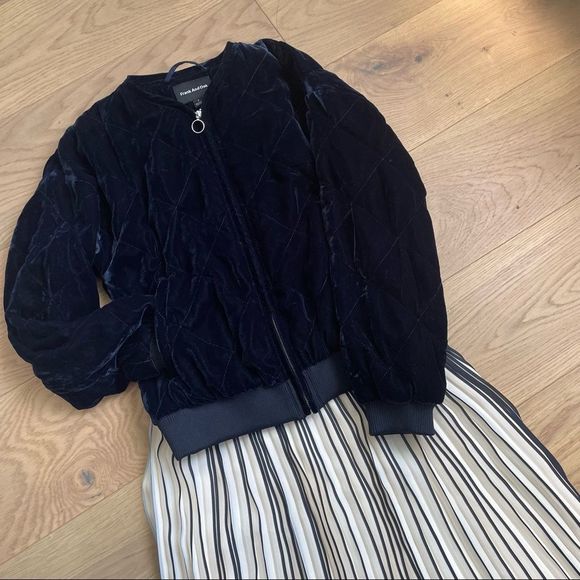 FRANK AND OAK quilted velvet jacket - Picture 13 of 13